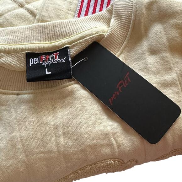 Mens Shirt Large Beige  Classic America Quite Luxury Understated NWT - Picture 8 of 9